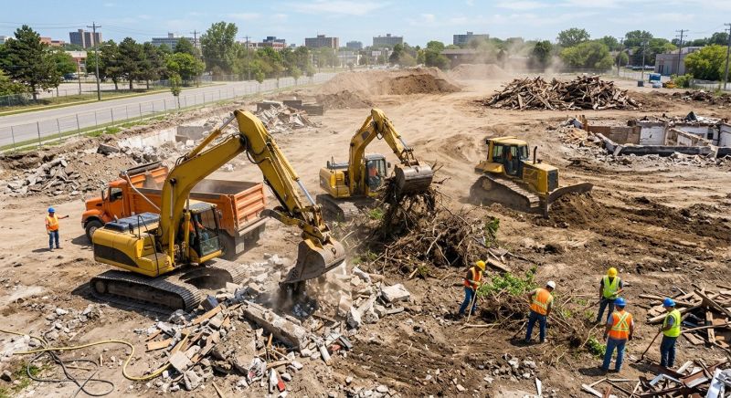 Building Site Clearing in Utah County, UT