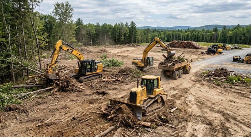 Commercial Land Clearing in Utah County, UT