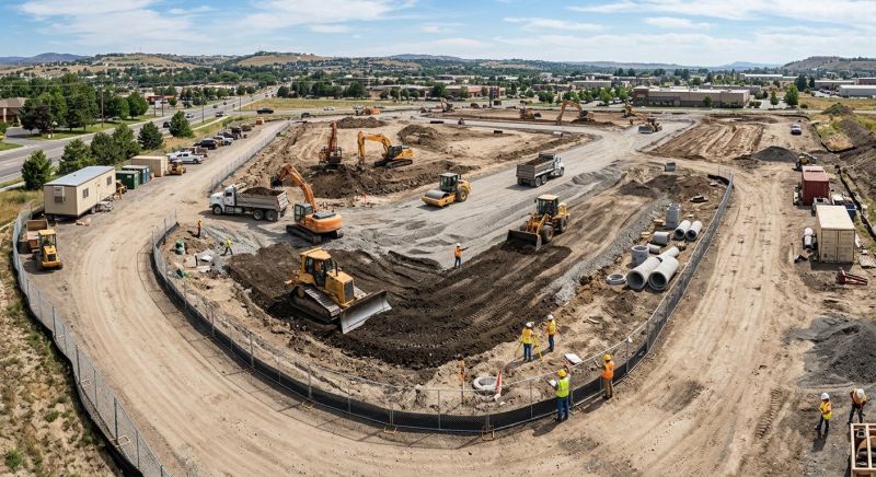 Commercial Land Preparation in Gwinnett County, GA