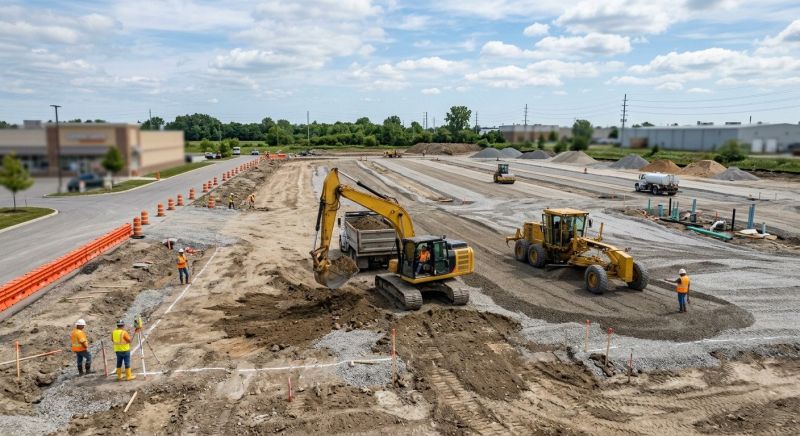 Commercial Site Preparation in Gwinnett County, GA
