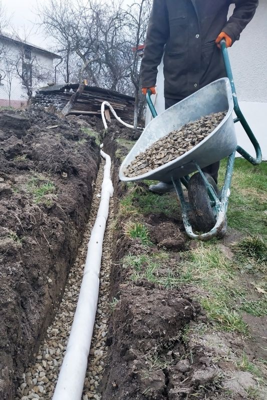 Drainage Ditch Excavation in Houston, TX