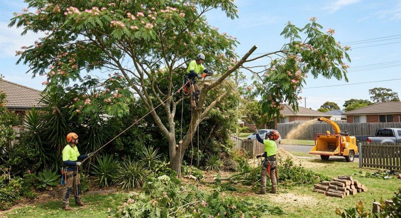 Mimosa Tree Removal in Doylestown, PA