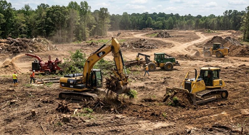 Site Clearing Service in Katy, TX