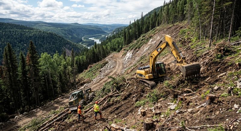 Slope Clearing in Cumming, GA